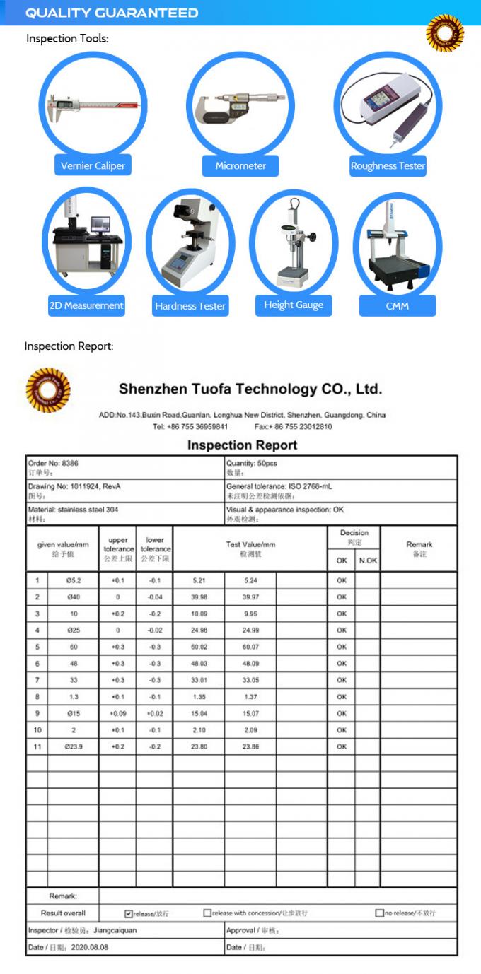 中国の製造者CNCは機械化の注文アルミニウム チョッパーの部品を旋盤にかける